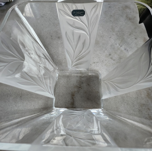 J.G Durand Crystal Bowl, Made in France Vintage - Picture 2 of 6